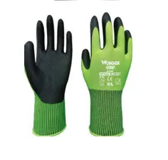 Nitrile dipped breathable ultra-thin wear-resistant anti-skid handling gardening gloves WG501 fluorescent yellow Mary's Garden Shed