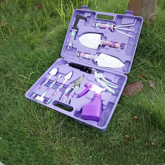Printed 10-Piece Garden Tools Set Mary's Garden Shed